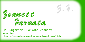 zsanett harmata business card